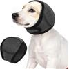 SNBUHA Paraorecchie Cane, Regolabili e Morbidi Fasce Cani Testa Protezione, Cuffie Antirumore per Cani, Anti-Rumore (Grigio, M)