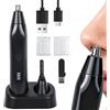 Cozary Taglia Peli Naso e Orecchie, Taglia Peli Naso, 2in1, USB Ricaricabile, Autonomia 80 min, Tagliacapelli Indolore per Trimmer e orecchie e Sopracciglia e Viso, Adatto a Uomini E donne
