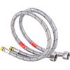 iVIGA 2 pezzi di tubo di collegamento rubinetto estensione di collegamento rubinetto G3/8 x M10 x 50 cm DN8 tubo di collegamento per miscelatore da cucina