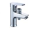 CYSJ Rubinetto Lavabo Cascata Materiali Da Costruzione Per Bagno Hardware Rame Rubinetto Per Lavabo Monoforo Manopola A Doppio Uso Doccia Esterna Rubinetto Per Lavabo Caldo E Freddo Placcatura