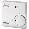 EBERLE 1482049 11110451100 Eberle RTR - E 6202 regolatore di temperatura ambiente con interruttore di accensione/spegnimento e LED riscaldamento, bianco puro