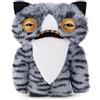 Fuggler Alley Cats 9-inch (Wide Eyed Cat) by ZURU - Giocattolo di peluche Funny Ugly Monster con denti quasi umani, peluche collezionabile per bambini, adolescenti, adulti e amanti dei gatti strani