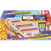 Hot Wheels - Track Creator Pista Deluxe, Set con 2 macchinine in Scala 1:64 Incluse e 7 Metri di Pezzi Speed Snap Track e connettori con Diverse Lunghezze, Giocattolo per Bambini, 3+ Anni, JDW42