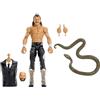 Mattel WWE Elite Collection - Jake The Snake Roberts Premium Live Event, action figure e accessori WrestleMania inclusi, pezzi e mani intercambiabili per costruire Sam Roberts, 8+ anni, JHX78