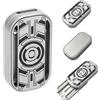 7JI Fidget Toy in Metallo, Giocattoli Slider per Adulti, Lavoro, Studio