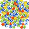 BaiDekun 200 biglie di vetro colorate da 14 mm, sfere di vetro, vetro colorato per bambini, perfetto per giochi per bambini, decorazioni e progetti fai da te, colori misti