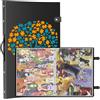 Nariolar Cartella porta puzzle per 1000 pezzi, 24 tasche HD, l'accessorio ideale per 48 puzzle,Accessorio Protettivo Antipolvere per Puzzle