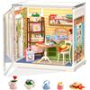 Rolife Super Creator Casa in Miniatura da Costruire Modellismo Miniatura Fai da te Kit di Costruzione di Mini Casa Scatola Espositiva Impilabile Senza Colla (Sunshine Sip Porch)