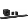 Samsung Soundbar Samsung serie Q HW-QS750F Wireless/Bluetooth/Hdmi/WiFi 5.1.2 canali 380W Subwoofer + altoparlante posteriore Nero [HW-QS750F/EN]