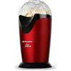 Orbegozo PA 4300 - Macchina per popcorn portatile, senza olio, funzionamento rapido, secchio di misurazione, 1000 W, rosso metallizzato