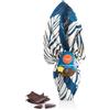 Venchi - Uovo di Cioccolato Extra Fondente, NO Zuccheri Aggiunti, 220 Gr, in Shopper di Cotone, Senza Glutine, Con Sorpresa, Collezione Pasqua Venchi, Idea Regalo
