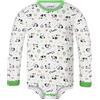 Landofgenie Manica Lunga Onesie per Uomini Body Pigiama Un Pezzo Uomini Stampati Pigiama Rompers Dinosauro S
