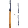 TePe Choice Spazzolino da denti | Soft | Colore non selezionabile | 1 manico in legno 3 testine | Spazzolino da denti con setole morbide, ottimo per la pulizia dei denti e la rimozione della placca