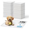 Iris Ohyama, Tappetini per cuccioli/addestramento, strato multiplo, tappetini super assorbenti per incontinenza di animali domestici, per cani e cuccioli fino a 10 kg - Pet Pad NS-100R, Bianco