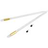 LiebeWH 2 Pezzi Bacchette per Batteria Luminose 40.5cm Acrilico Bacchette Luminose LED Luminose con Effetto di raccolta della Luce per Eventi Notturni su Larga Scala Notte 5A