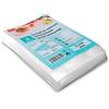 Wimex Sacchetti Sottovuoto per Alimenti - Super Resistenti - Adatti a Tutte le Macchine Sottovuoto - Trasparenti - Cottura e Congelazione (23x35)
