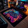Nhemeylp Tappeto da gioco per camera dei ragazzi, antiscivolo, colorato, tappeto da gioco per camera da letto, soggiorno, camera dei giocatori, tappeto con gamepad, stampato, lavabile in lavatrice, 60