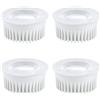SEBSON Modulo LED 230V Bianco Caldo - Classe di Efficienza Energetica A - Lampadina LED 2,5W, 3000K, 450lm, Sostituisce GU10 MR16 50W, Faretto Incasso ø50x26mm - Set di 4