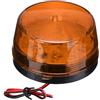 Riloer Lampeggiante Trattore, Luce di Segnalazione di Emergenza a LED, 12V Mini Luce Stroboscopica Lampeggiante Lampada di Avvertimento per Riparazioni Stradali per Rimorchi per Auto, Diametro 70mm