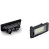 Yereash Luce per targa auto, per BMW serie 1 3 5 X, senza errori, 3 W 24 Led bianco, per targa posteriore, sostituzione diretta per X5 X6 M3 E39 E60 E70 E71 E82 E90 E92, 2 pz.