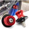 QJY-Motor Part-Store Universal Moto M6 Nottolini Cavalletto 6mm Bobine per YAM&-AHA YZF R1 R3 R6 R7 R125 MT03 MT10/SP FZ07 FZ09 T-MAX 500 530 560 XSR700 XSR900 Monsterr 821-Rosso