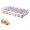YANJINGHE Portauova a 34 Griglie, Porta Uova Plastica da Trasporto, Contenitore per Uova, Portauova Portatile, per Frigorifero, Cucina, Esterni, Picnic, Campeggio (E)