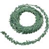 SOFPLATE Ghirlanda di Foglie Verdi Artificiali Da 24.6 piede/7.5 m Ghirlanda di Edera Artificiale In Plastica Simulata Ghirlanda di Filo di Ferro In Rattan per Centrotavola Da Matrimonio Caminetto Par