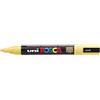 Posca UNI-BALL-POSCA PC- 5 m-Jaune Paille-stylo simple