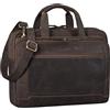 STILORD 'Antoine' Borsa da lavoro in pelle, grande borsa da lavoro, per insegnanti, formato DIN A4 x pollici, Colore:marrone medio
