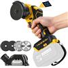 Roadtime Smerigliatrice angolare a batteria da 3 pollici, compatibile con batteria Dewalt da 20 V (senza batteria), mini smerigliatrice angolare brushless da 16,800 rpm, con display digitale, 2 dischi abrasivi