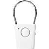 FILFEEL Allarme Maniglia Porta Wireless, Allarme Sensore Tattile 120dB Allarme Intruso Sospeso, Antifurto, Vibrazione Allarme Antifurto Finestra Sicurezza Domestica (modalità Induzione + Allarme Tattile)