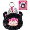 Rolife Nanci Giocattolo Artistico da Collezione - Peluche Animale Morbida con Portachiavi, Regalo Creativo per Adolescenti e Adulti, Sorpresa di Natale & Compleanno (Gatto di Peluche Carino)