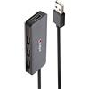 LINDY 42986 4 porte USB 2.0 Hub
