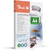 Peach Pellicole plastificatrici A4 - 60 mic - 100 pouches - Lucide - Qualità premium per i migliori risultati di laminazione - Compatibile con dispositivi di tutti i produttori - PP560-02