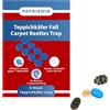 Pafnisoin Controllo Scarabeo Tappeto 8 pezzi Trappola Scarabeo Tappeto Trappola Feromone