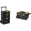 STANLEY STST83319-1 - SET MOBILE 3 IN UNO - COMPATTO- 50 × 40 × 74 cm & STST1-80150 Vasca Porta Utensili con Ruote, 50 L