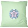 Bona Basics, Fodera decorativa per cuscino, decorazione domestica per divano, caffetteria, Dimensioni: 45X45 cm, colore: verde chiaro