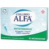 Bracco Dompe' Farmaceutici Collirio Alfa Antistaminico 0,8 Mg/ml + 1 Mg/ml Collirio, Soluzione