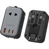 TESSAN Adattatore Universale da Viaggio con 2 USB C PD 20W e 1 USB A | 4 IN 1 Worldwide Travel Adapter, Spina da Viaggio Adattatore per Americana Australia Thailandia Giappone
