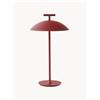 Kartell Lampada da tavolo portatile a LED con luce regolabile Mini Geen-A