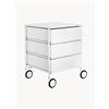 Kartell Contenitore con ruote con 3 cassetti Mobil