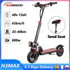 SUNNIGOO Monopattino Elettrico SUNNIGOO N3MAX per Adulti, Pneumatici Fuoristrada da 10 Pollici, Motore Potente 48V 800W, Batteria al Litio 13Ah, Velocità Massima 45km/h, Autonomia 35-40km, Design a Lunga