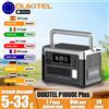 OUKITEL P1000E Plus Centrale Elettrica Portatile 1800W Potenza di Uscita 1024Wh LiFePO4 Famiglia di Campeggio Esterna Alimentazione di Backup Alimentazione Mobile