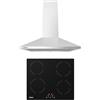 Ciarra CBCS6201 Cappa Aspirante 60cm A++ e Piano Induzione 4 Fuochi Incasso CABBIH4-A