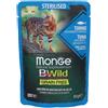 Monge Bwild Busta Sterilised Tonno/Gamberetti/Ortaggi 7x85 g