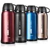 Y·J&H Vacuum Flask - Flaconi in Acciaio Inossidabile - Bottiglia isolata con Tazza - Adatto per Bevande Calde Come caffè e tè - Senza BPA
