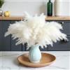 LZGS Go Swing Bands Fiori secchi decorativi Bouquet Erba Della Pampas Decorative 40-44 cm di fiori secchi naturali fai da te Ideale per il soggiorno Boho Camera da letto e vasi (LZGSGO-0108)