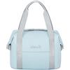 Lifewit Borsa Termica Porta Pranzo per Donna, Piccola Borse Frigo Impermeabile Leggera, Work Lunch Bag per Ufficio, Viaggio, Picnic, Spiaggia, Blu, 6L