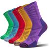 NORDIC Socks Calzini Hiking leggeri in lana Merino, per uomo e donna, confezione da 5 paia, lunghezza standard, unisex, anti-vesciche, anti-umidita (IT, Testo, M, XXL, Regular, Regular, Nero)