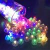 BNOYONERAS Mini LED Palloncini Luci 50 Pezzi Lampada a Palloncino Colorate per Matrimonio Compleanno Halloween Festa di Natale Capodanno Decorazione, (Colorato)